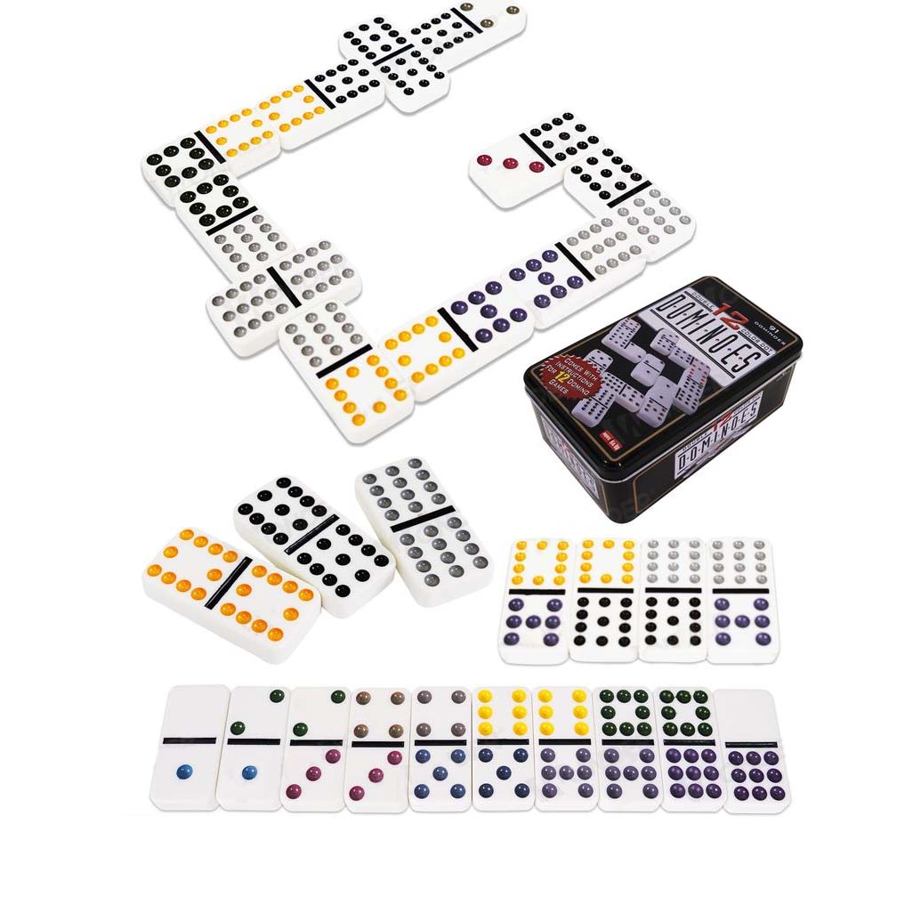 Miniatura 7 de Domino Doble 12 Juego De Mesa